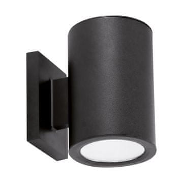 Ideus Solarna zidna lampa crna LED hladno bijela IP44 bastion 04373