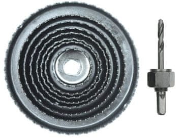 TOYA Vorel pile za rupe ZA drvo 9 kom. 38-127 mm