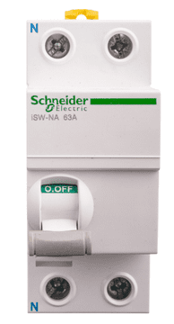 Schneider Modularna rastavljačka sklopka 63A 2P iSW-NA (moguće okidanje) A9S70663