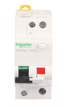 Schneider Diferencijalni prekidač 2P 10A B 0,03A tip AC DPN Vigi K A9D22610