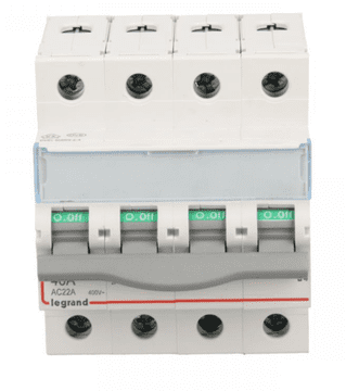 LEGRAND Modularna sklopka-rastavljač 40A 4P FR304 004367/406486