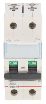 LEGRAND Automatski osigurač 2P D 6A 6kA AC S302 TX3 403734