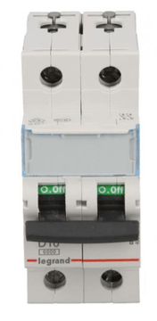 LEGRAND Automatski osigurač 2P D 16A 6kA AC S302 TX3 403738
