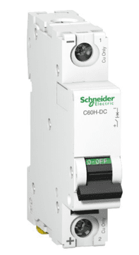 Schneider Automatski osigurač 1P C 10A 6kA DC C60H-DC-C10 Acti9 A9N61508