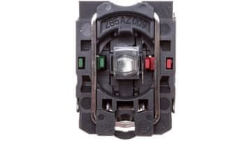 Schneider 2-pozicijska sklopka, gumb 22 mm, zelena, 1NO, 1NC, nepovratna, s pozadinskim osvjetljenjem XB5AK123B5