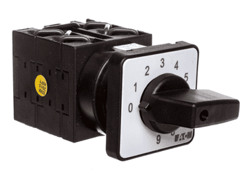 EATON Grebenasti prekidač 0-1-2-3-4-5-6-7-8-9 20A za ugradnju T0-4-15602/E 029368