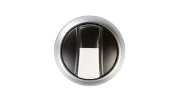 EATON Prekidač s 2 položaja, crni, s automatskim povratom M22-WK 216865
