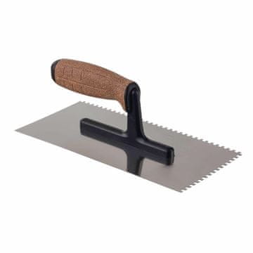 awtools metalna gleterica 270 mm s plutenom drškom na poliamidnoj stopici, 12 zareza