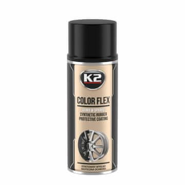 Elle K2 sprej za fleksibilnu gumu u boji - crni sjaj 400ML....