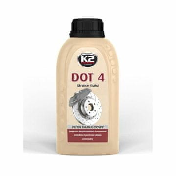 Elle K2 Kočiona tekućina DOT 4 certifikat 250 ml
