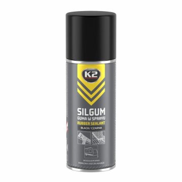 Elle K2 gumeni premaz W sprej silgum crni 400 ml