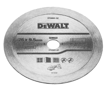 Dewalt disk promjera 76 mm x 9,6 mm ZA DCS438