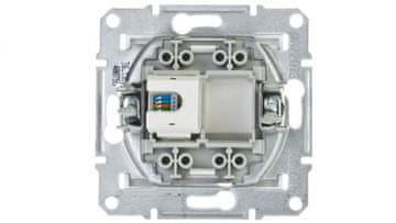 Schneider Asfora Pojedinačna računalna utičnica RJ45 cat.5e bez okvira bijela EPH4300721