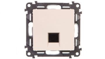 LEGRAND Valena life 1xRJ45 cat.5e UTP krem telekomunikacijska utičnica 753240