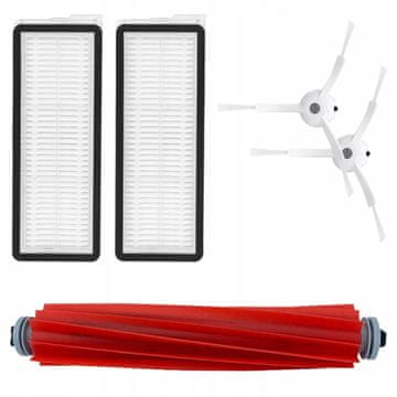 Komplet filtera s četkom za Roborock Q Revo Pro / S / MaxV / Pro - bijeli