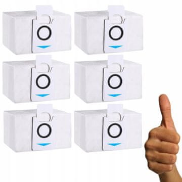 Ecovacs Omni T2 T1 X1 Turbo vrećice za usisavač, pribor x 6 kom.