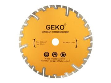 Geko disk za duboko rezanje promjera 230 mm (25)