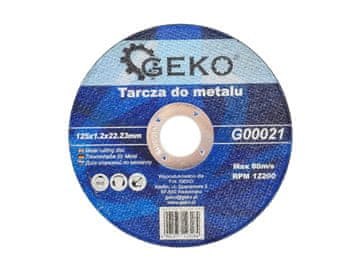 Metalna rezna ploča 125x1.2 geko (10/50/400)
