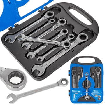 Set ključeva s račvastim mehanizmom 7 komada 8-19 mm (12)
