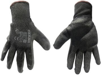 Gecko zaštitne rukavice veličina 9/lateks, debele crne/(12/240)