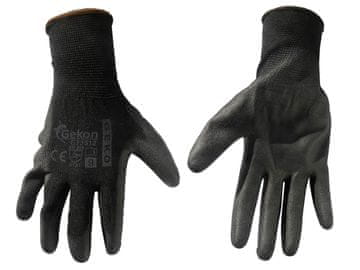 Geko zaštitne rukavice veličina 9/crne/(12/300)