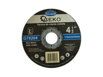 Geko Premium 115x2 Inox rezna ploča za metal (25/200)