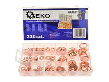 Set bakrenih podložnih pločica 220 kom (20)