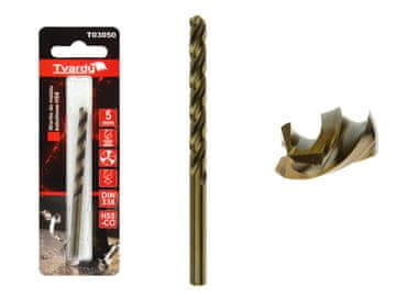 HSS M35 svrdlo za kobaltni metal 5 mm (1/80/640)