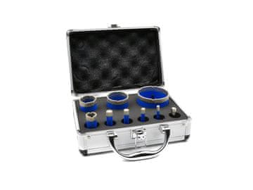 Set dijamantnih kružnih pila, 9 dijelova, 6-68 mm (10)