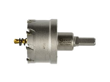 Karbidna kružna pila - metalni svrdlo 53 mm s titanskim svrdlom (60)