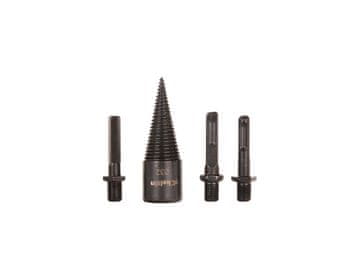 Bušilica - svrdlo za cijepanje drva 32 mm + set adaptera 3 kom (30)