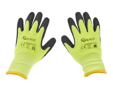 Fluorescentne zimske izolirane radne rukavice veličina 9 (12/120)