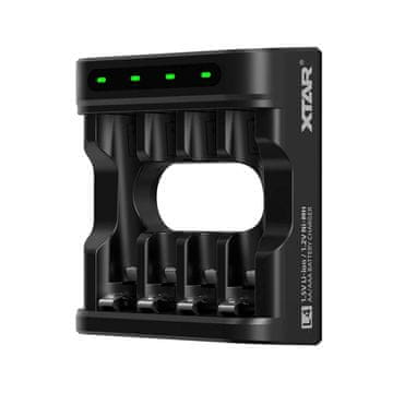 slomart XTAR L4 Punjač za baterije AA/AAA Li-ion 1,5V / NiMH - 4 utora
