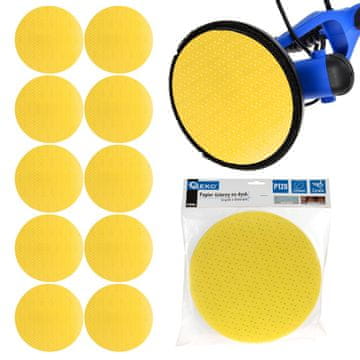 Brusni papir za disk - disk s rupama 225 mm P120 /žirafa/ (10/100/500)