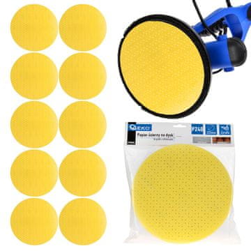 Brusni papir za disk - disk s rupama 225 mm P240 /žirafa/ (10/100/500)