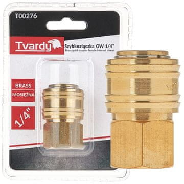 Mesingani brzi konektor GW 1/4" ženski tip (1/10/100)