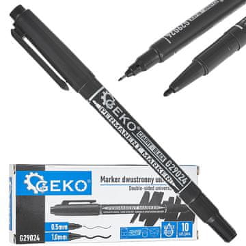 GEKO Univerzalni dvostrani vodootporni marker (10/240)