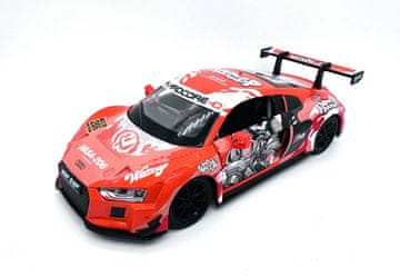slomart PULIO MSZ 1/24 Audi R8 LMS model automobila, narančasti, sa svjetlom i zvukom