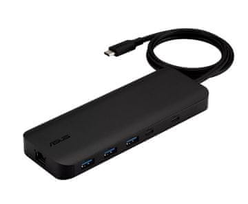 slomart Asus DC-320 USB-C Docking Station 11-u-1, crna
