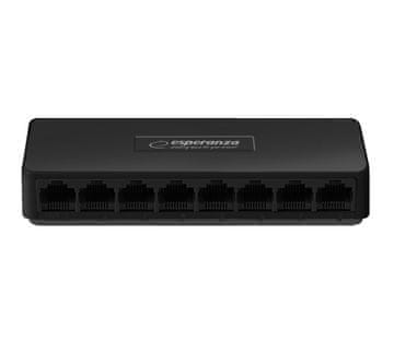 Switch Esperanza NOVA ENS104 mrežni prekidač 8-portni Gigabit Ethernet