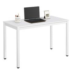 BE Tessa stol 120cm x 60cm - bijela / bijele noge
