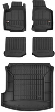 Set 3D gumenih tepiha VW Bora I Sedan 1998-2005