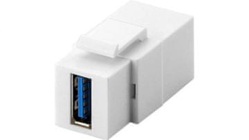 Goobay Keystone USB 3.0 modul - USB-A utičnica - USB-A utičnica 79927