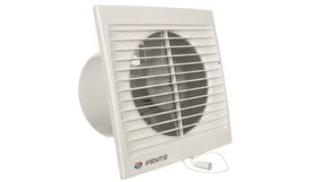 GR Kućanski ventilator fi 125 230V 16W 180m3/h 35dB zidni s prekidačem na vučnu sajlu (WP stil) 125SV