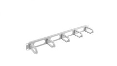 Lanberg 19 1U organizator kabela s 5 držača - tip B sivi AK-1205-S