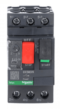 Schneider TeSys Deca Motorni prekidač 3P 0,25 kW 0,63-1A GV2ME05
