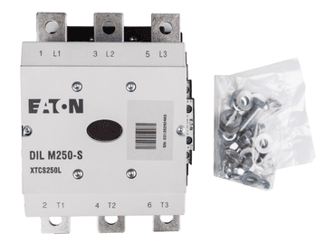 EATON Kontaktor snage 250A 3P 220-240V AC 2Z 2R DILM250-S/22(220-240V50/60HZ) 274190