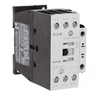 EATON Kontaktor snage 17A 3P 230V AC 0Z 1R DILM17-01-EA (230V50HZ, 240V60HZ) 189911