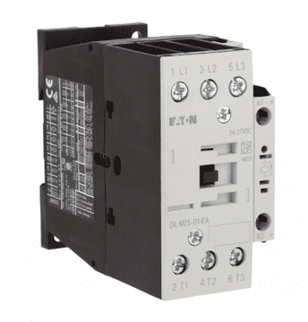 EATON Kontaktor snage 25A 3P 24V DC 0Z 1R DILM25-01-EA(RDC24) 189916