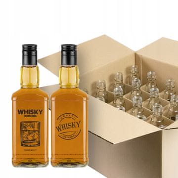 BE 20x Daniel boca viskija od 0,5 l s printom
